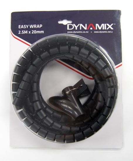 Dynamix Easy Wrap, Black, 2.5M x 20mm, EW-20R